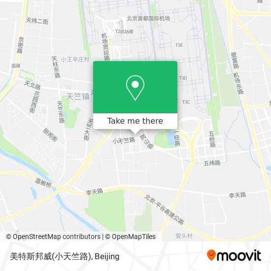 美特斯邦威(小天竺路) map