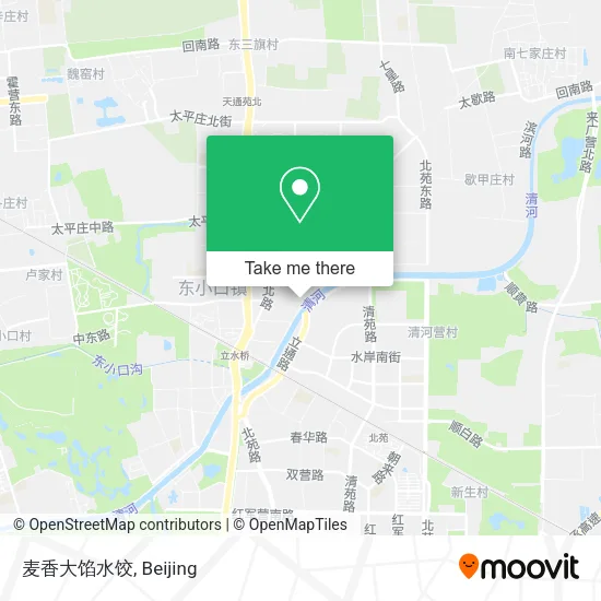 麦香大馅水饺 map