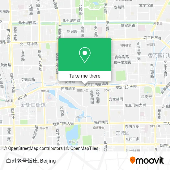 白魁老号饭庄 map