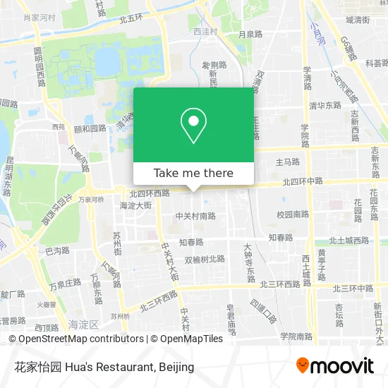 花家怡园 Hua's Restaurant map