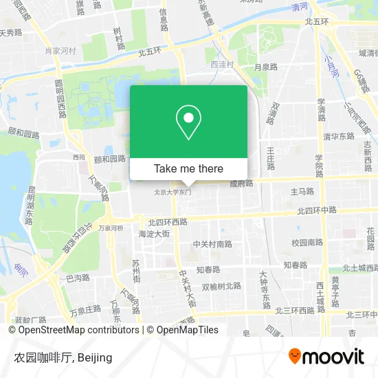农园咖啡厅 map