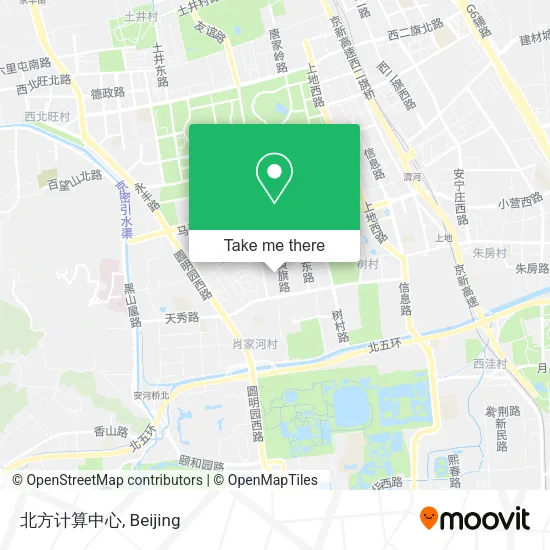 北方计算中心 map