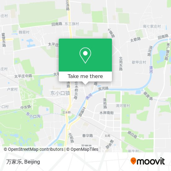 万家乐 map