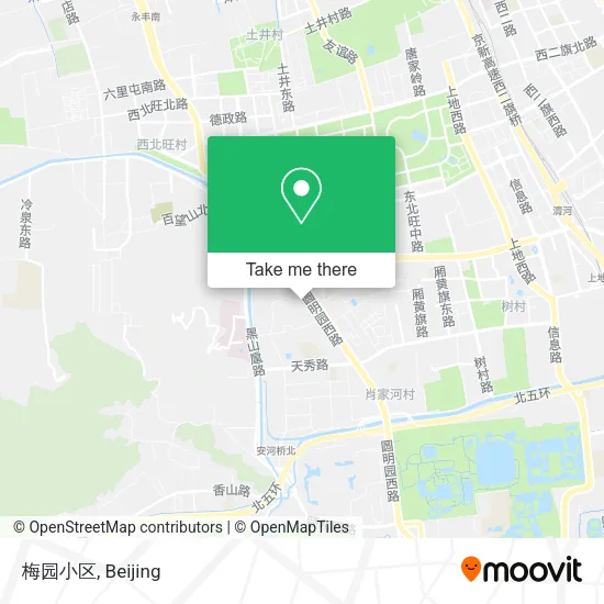 梅园小区 map