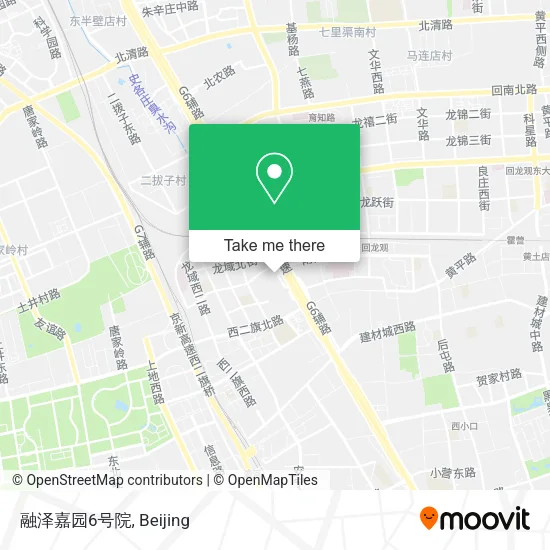 融泽嘉园6号院 map