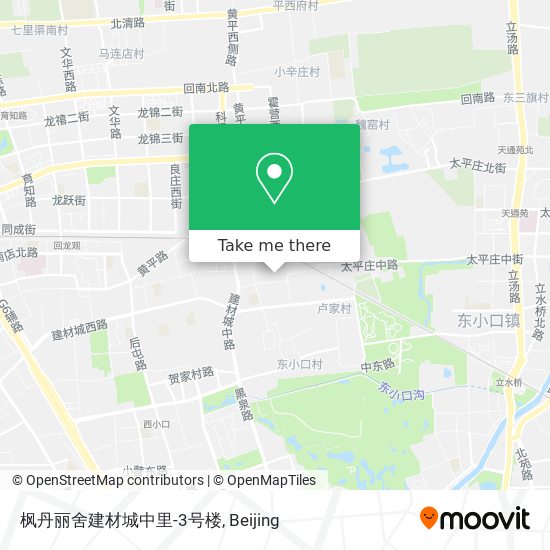 枫丹丽舍建材城中里-3号楼 map
