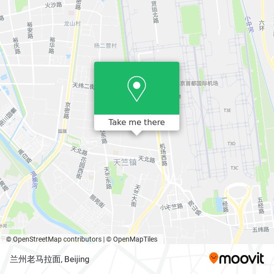 兰州老马拉面 map