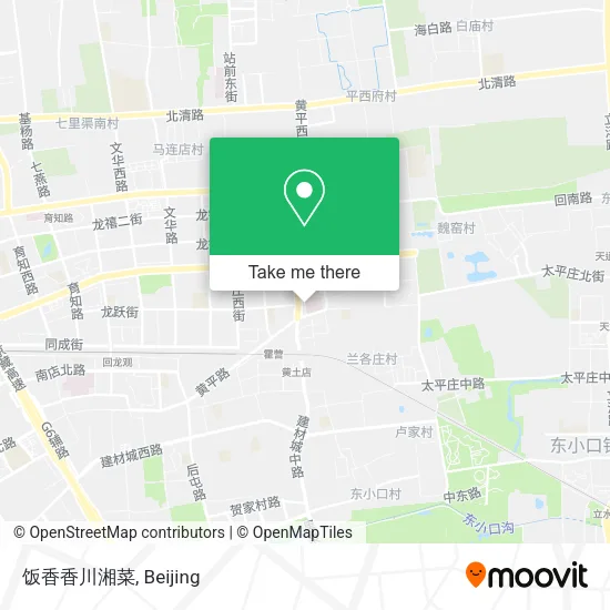 饭香香川湘菜 map