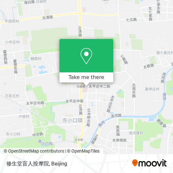 修生堂盲人按摩院 map