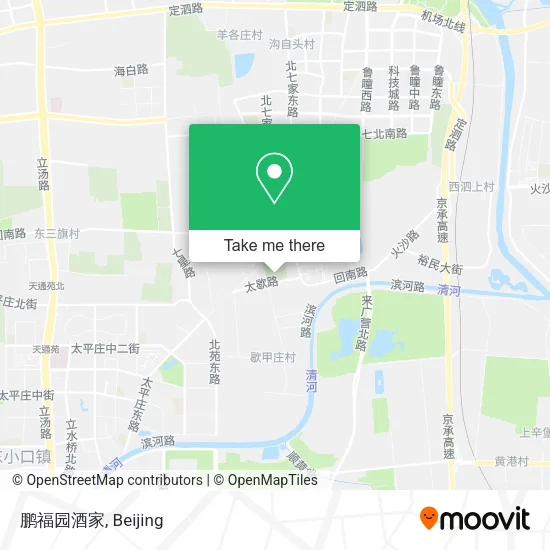 鹏福园酒家 map