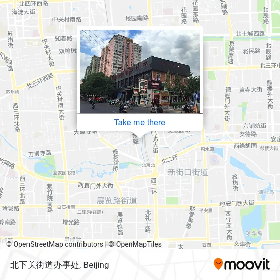 北下关街道办事处 map