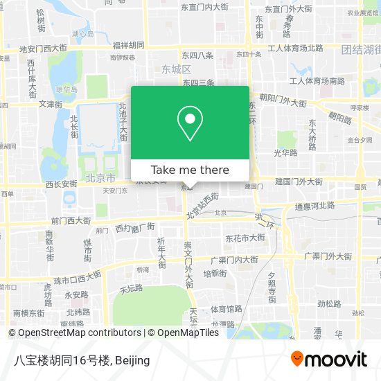 八宝楼胡同16号楼 map