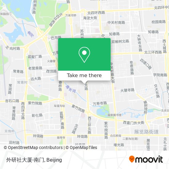 外研社大厦-南门 map
