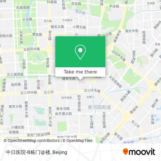 中日医院-B栋门诊楼 map
