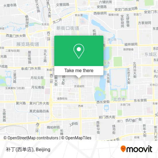补丁(西单店) map