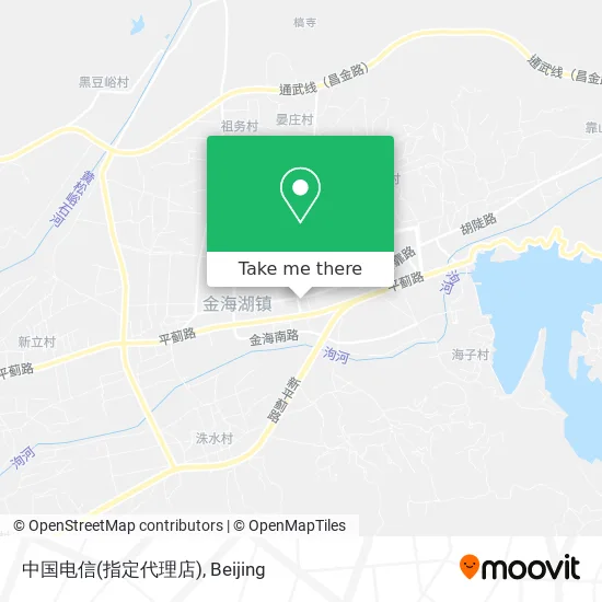 中国电信(指定代理店) map