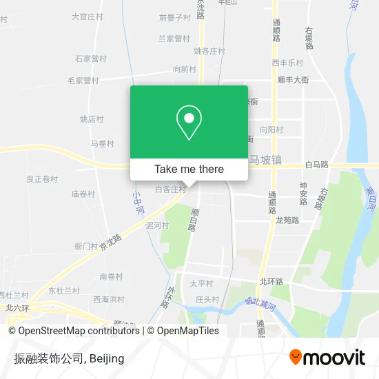 振融装饰公司 map