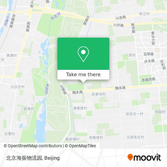 北京海振物流园 map