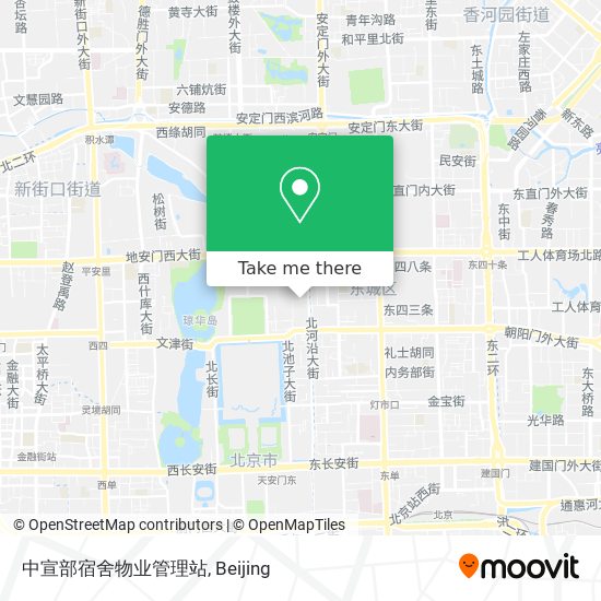 中宣部宿舍物业管理站 map