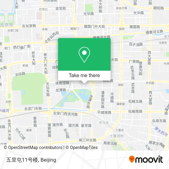 五里屯11号楼 map