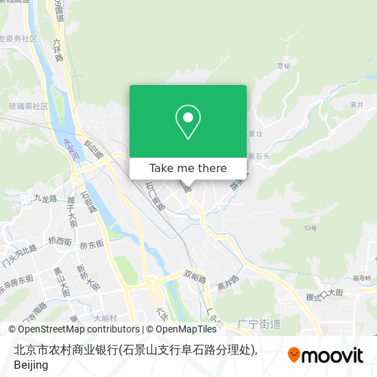 北京市农村商业银行(石景山支行阜石路分理处) map