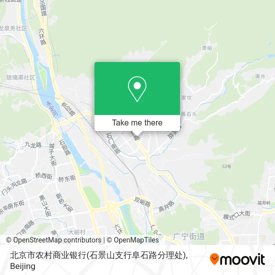 北京市农村商业银行(石景山支行阜石路分理处) map