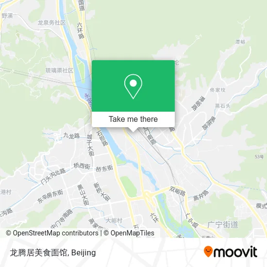 龙腾居美食面馆 map