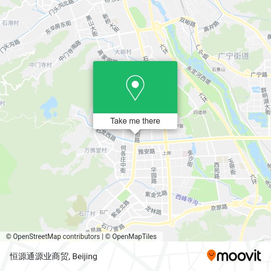 恒源通源业商贸 map