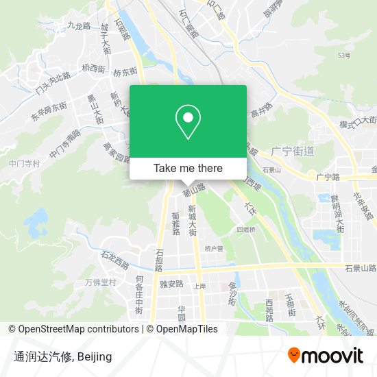 通润达汽修 map