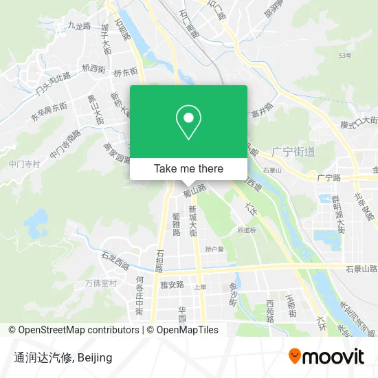 通润达汽修 map