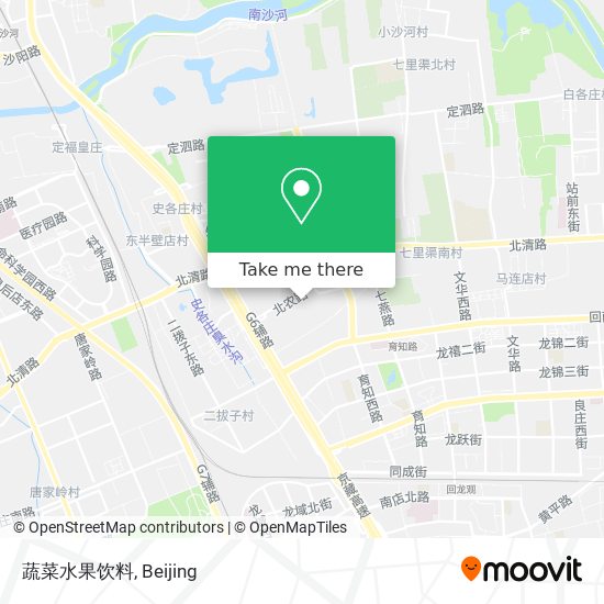 蔬菜水果饮料 map