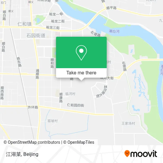 江湖菜 map