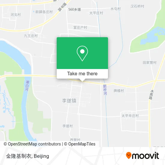 金隆基制衣 map