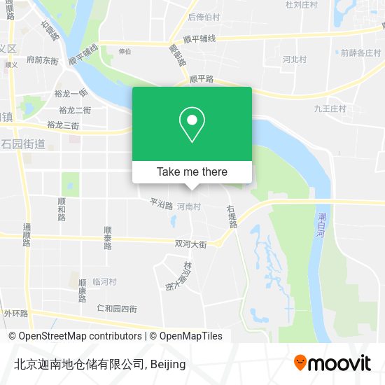 北京迦南地仓储有限公司 map