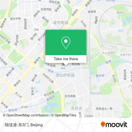 颐堤港-东3门 map