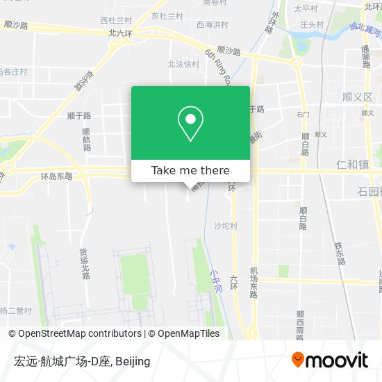 宏远·航城广场-D座 map