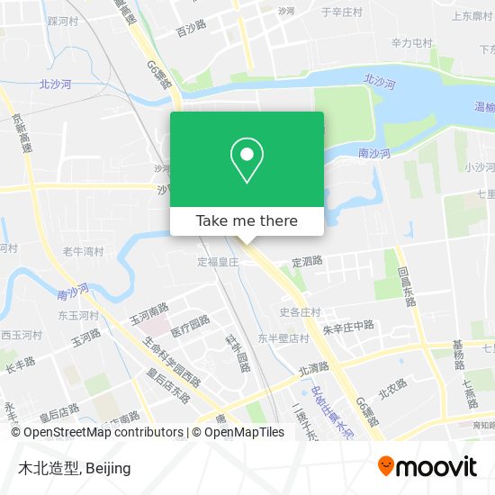 木北造型 map