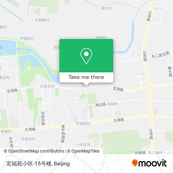 宏福苑小区-15号楼 map