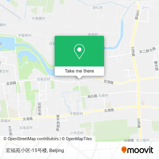 宏福苑小区-15号楼 map