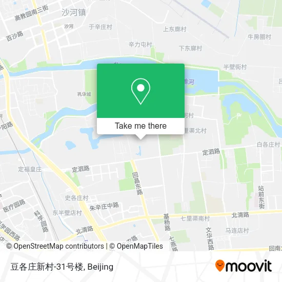 豆各庄新村-31号楼 map