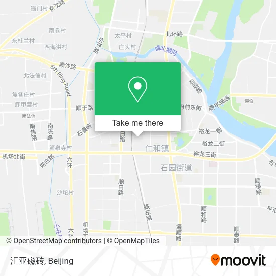 汇亚磁砖 map