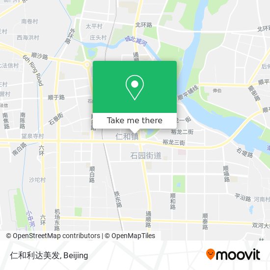 仁和利达美发 map