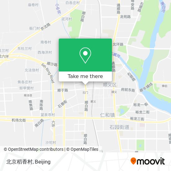 北京稻香村 map