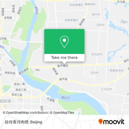 祖传香河肉饼 map