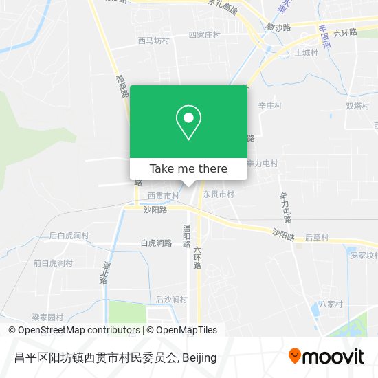 昌平区阳坊镇西贯市村民委员会 map