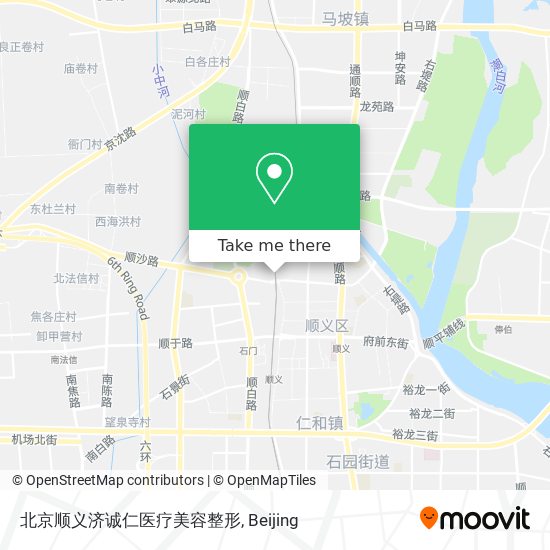 北京顺义济诚仁医疗美容整形 map