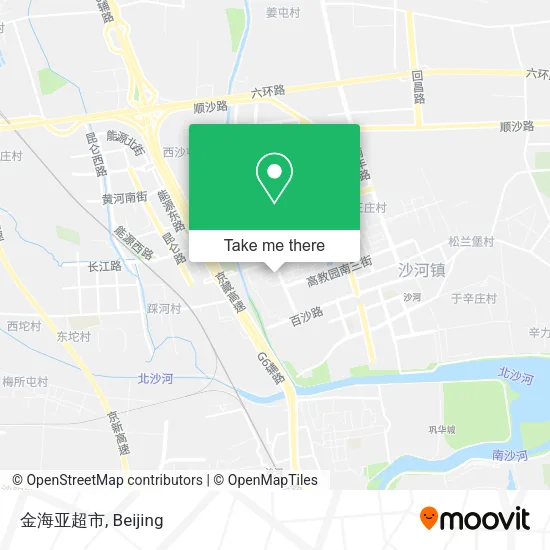 金海亚超市 map