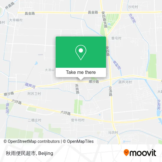 秋雨便民超市 map