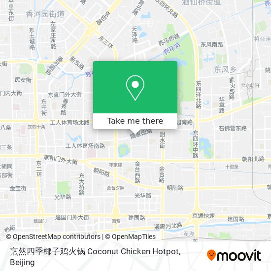 烹然四季椰子鸡火锅 Coconut Chicken Hotpot map