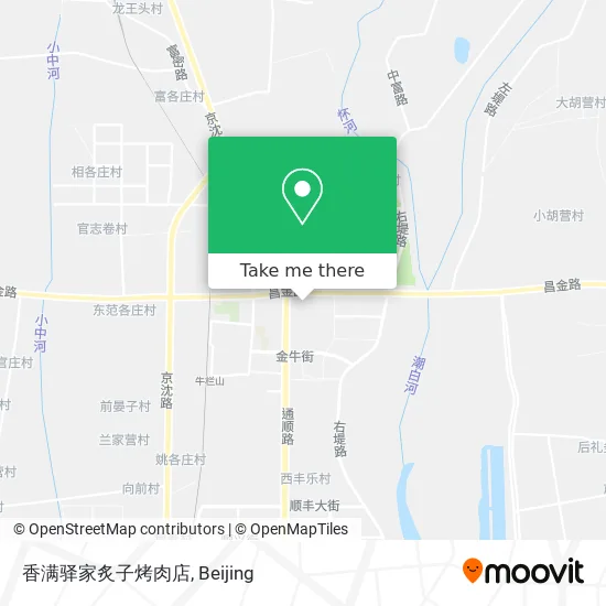香满驿家炙子烤肉店 map